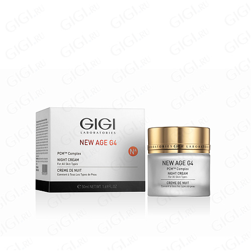 GiGi New Age G4 20230 New Age G4 Night cream, Крем ночн. омолаж, 50мл