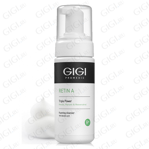 GiGi Retin A 33072 RA  Triple Power Очищающий мусс 120ml