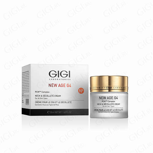 GiGi New Age G4 20238 New Age G4 Neck cream, Крем укрепл. для шеи и декольте, 50мл