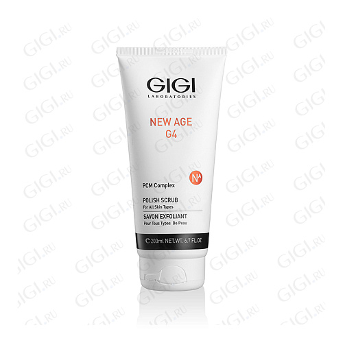 GiGi New Age G4 20228 New Age G4 Scrub Savon, мыло-скраб отшелуш., 200мл