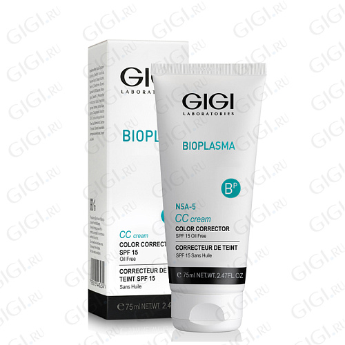 GiGi Bioplasma 24042 BP Тональный корректор SPF 15, 75 мл